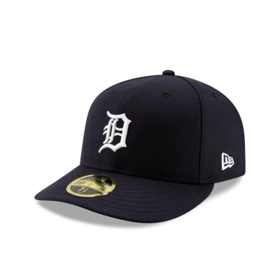 Sapca New Era Detroit Tigers MLB 2019 Authentic Collection Low Profile 59FIFTY Fitted - Albastri